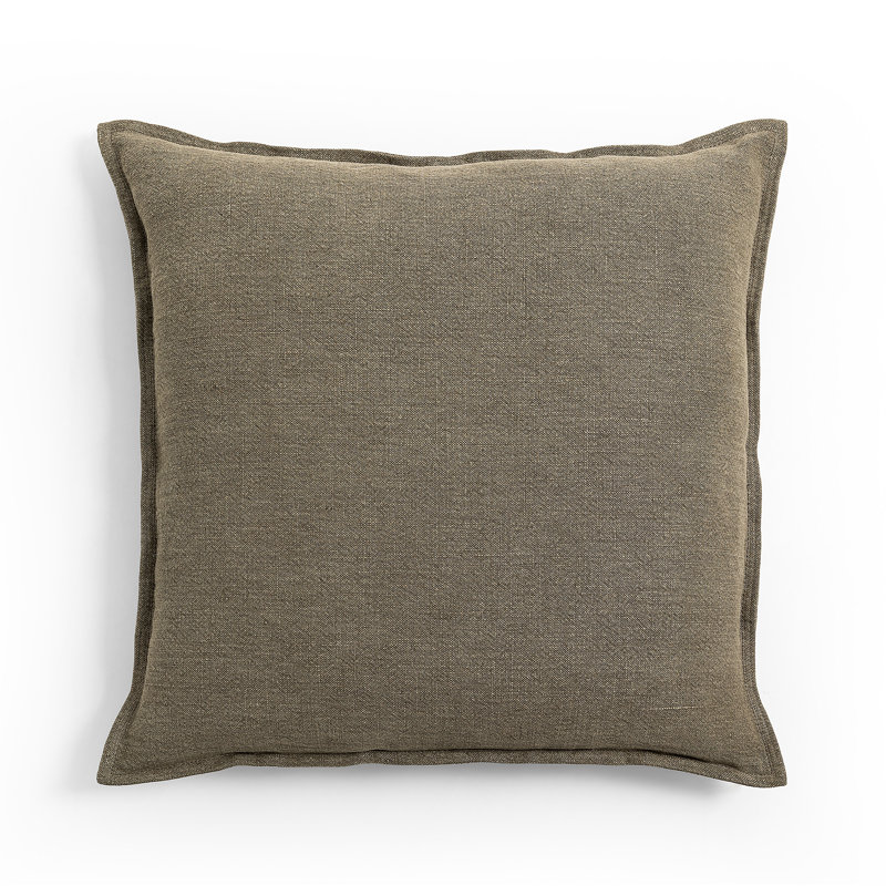 Broadway Pillow-Broadway Dune-24"X24", Broadway Olive