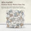 Carreau de mosaïque en pierre naturelle 11,4 po x 11,4 po Montana-93373793