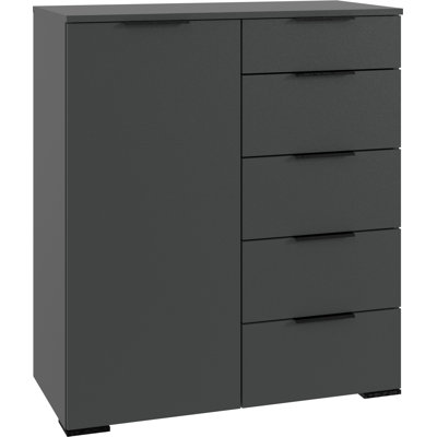 Elsah 81cm W 5 - Drawer Chest of Drawers