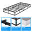 Sommier tapissier en métal 9 po avec housse en tissu, sommier robuste, assemblage facile, taille simple TG-281314727