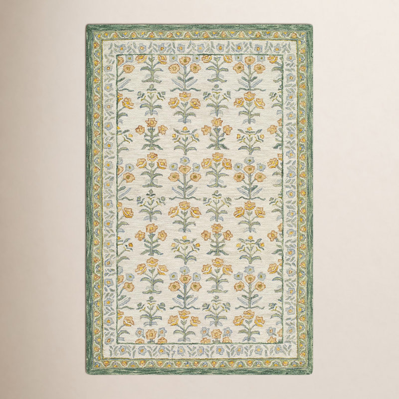 Manor Handmade Rug, Rectangle 5' x 7' 6"