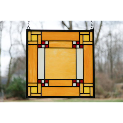 Frank Lloyd Wright Window Panel