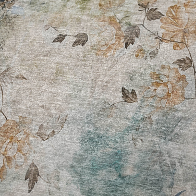 Jeté floral Sherpa ASB724 Addison, Floral bleu sarcelle