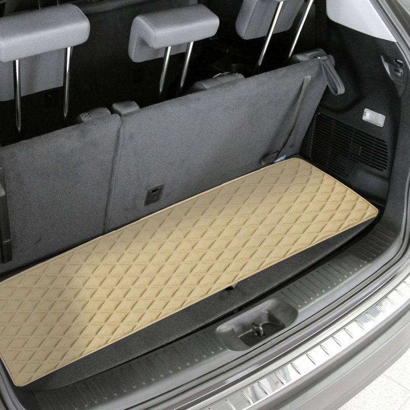 Tapis de porte antidérapant Odoms, Beige, L 40 po x l 14 po