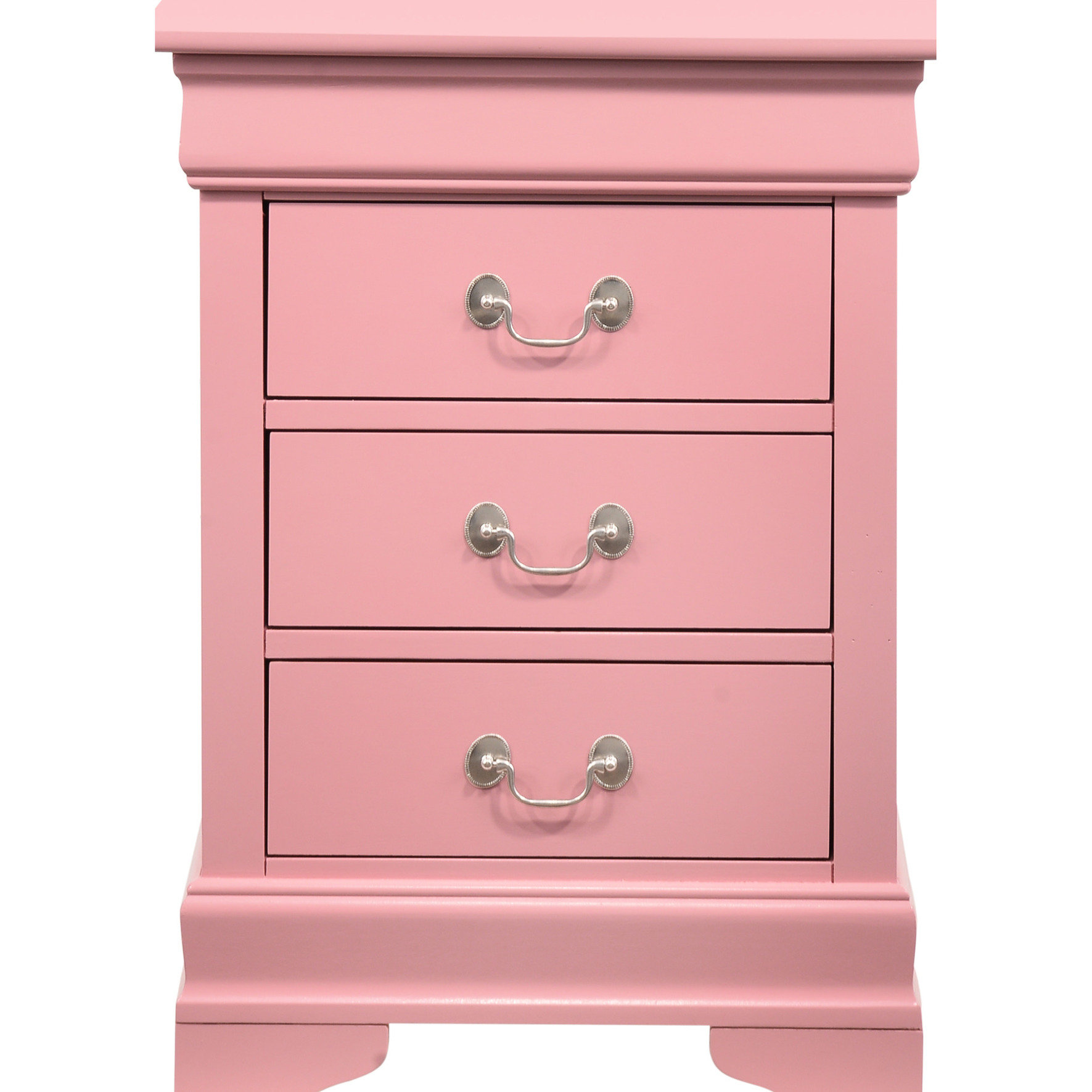 Darby Home Co Delightful Pink Nightstand With Practical And Stylish ...