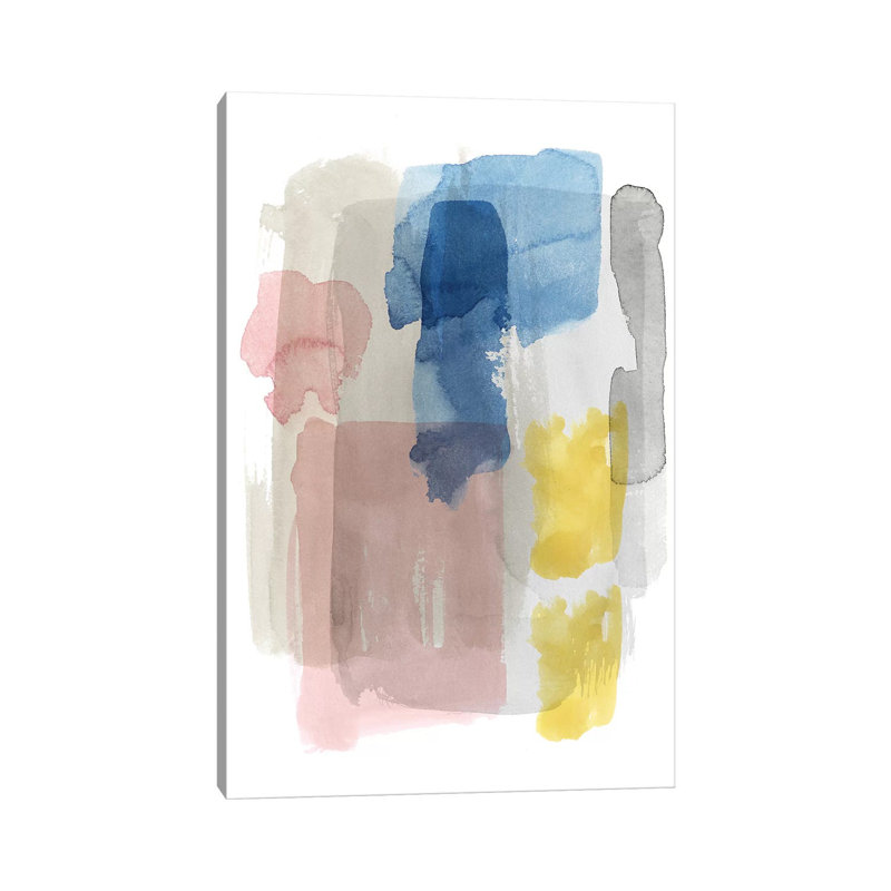 Puddle Pastel II by Grace Popp - Gallery-Wrapped Canvas Giclée on Canvas, 30.48 cm H x 45.72 cm W, Wrapped Canvas