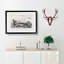 Hunting a Bowhead Whale by Charles d'Orbigny - Picture Frame Painting Print-55578868-55578867