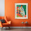 Madame Matisse Print by Derain