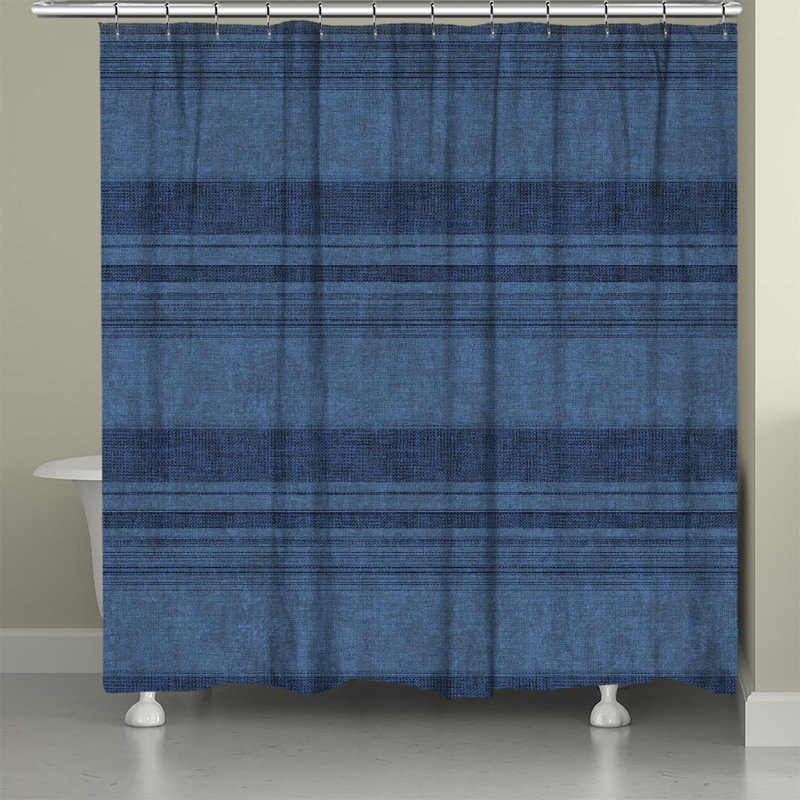 Rideau de douche Big Sky, Denim