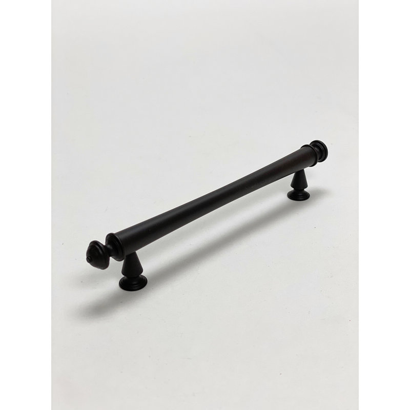Emmeline 5" Center to Center Solid Brass Drawer Pull, Oil Rubbed Bronze