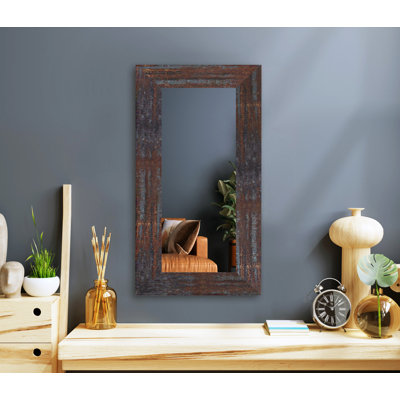Engineered Wood Flat Wall Mirror