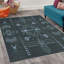 Tapis bleu / gris-60606429