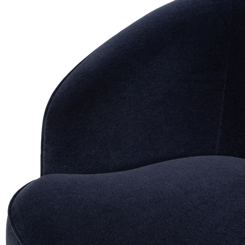 Lonnie Swivel Chair, Monte Navy