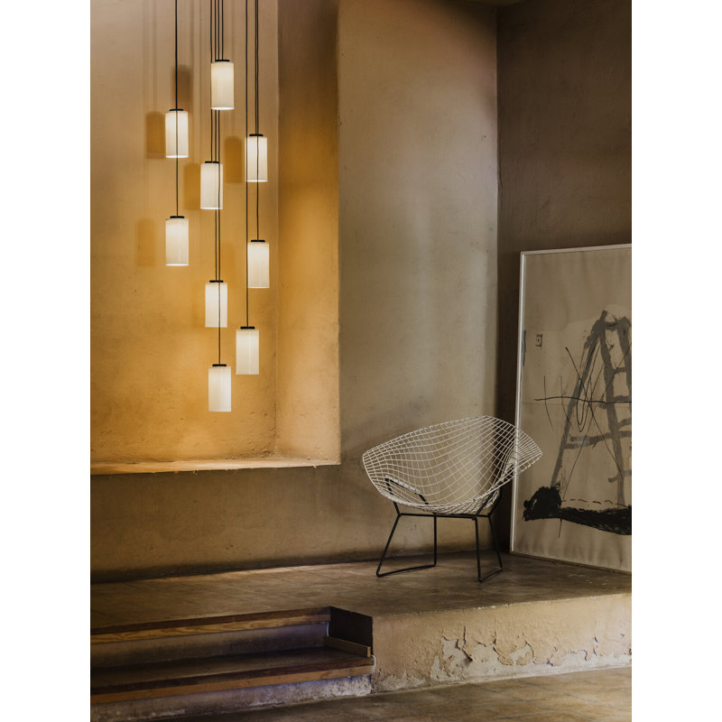 Cirio Cascada 12, 83 W, 323.7" H x 17" W x 17" D, 9 Lights
