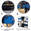 «Blue Paint Elegance I», art mural abstrait-1454525690-1454525695