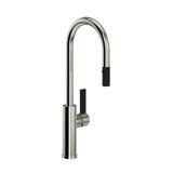 Tuario Pull-Down Bar/Food Prep Kitchen Faucet with C-Spout