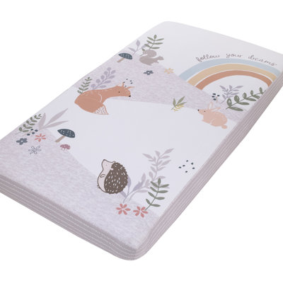 Drap-housse pour lit de bébé NoJo Woodland