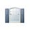Standard Raised Panel Vinyl Shutters Pair