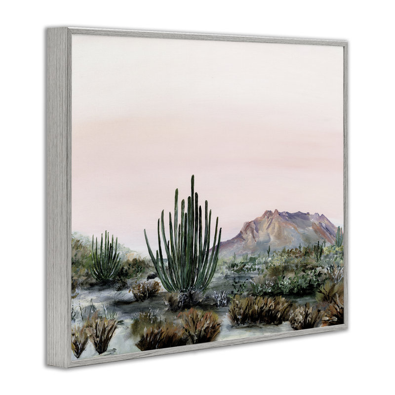 «Tranquil Desert Atmosphere», estampe numérique, conception de Georgie Harrison, H 24 po x l 30 po