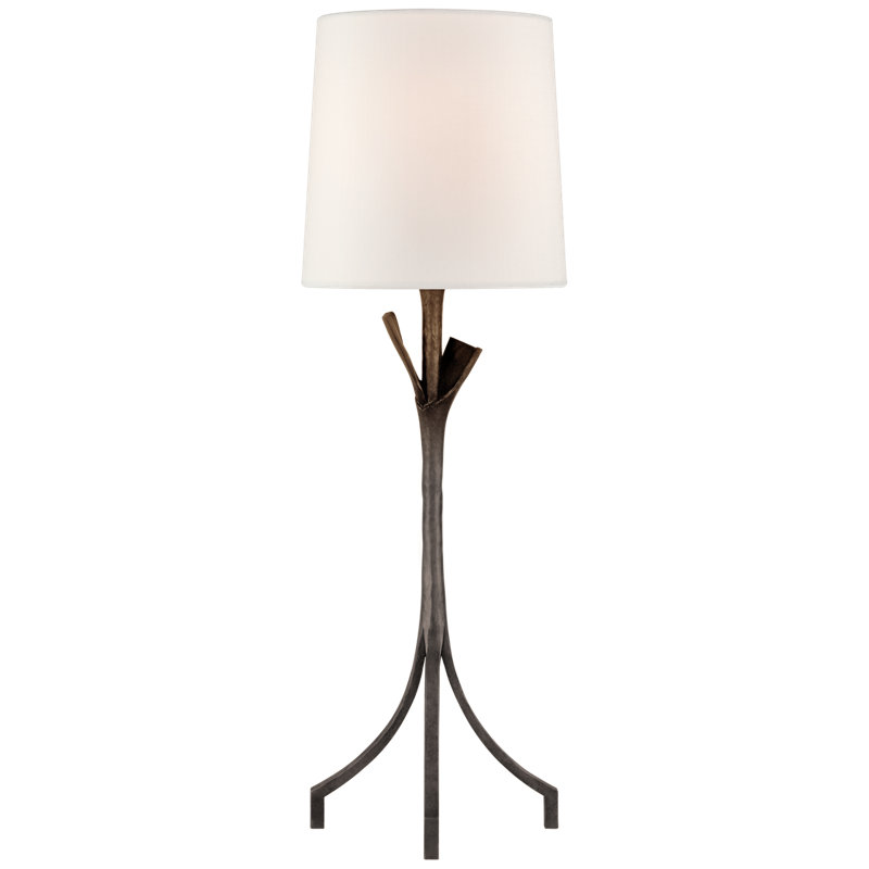 Fliana Tripod Table Lamp, Aged Iron