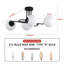 Plafonnier semi-encastré 4 lumières Spoutnik-1874253963-1874253960