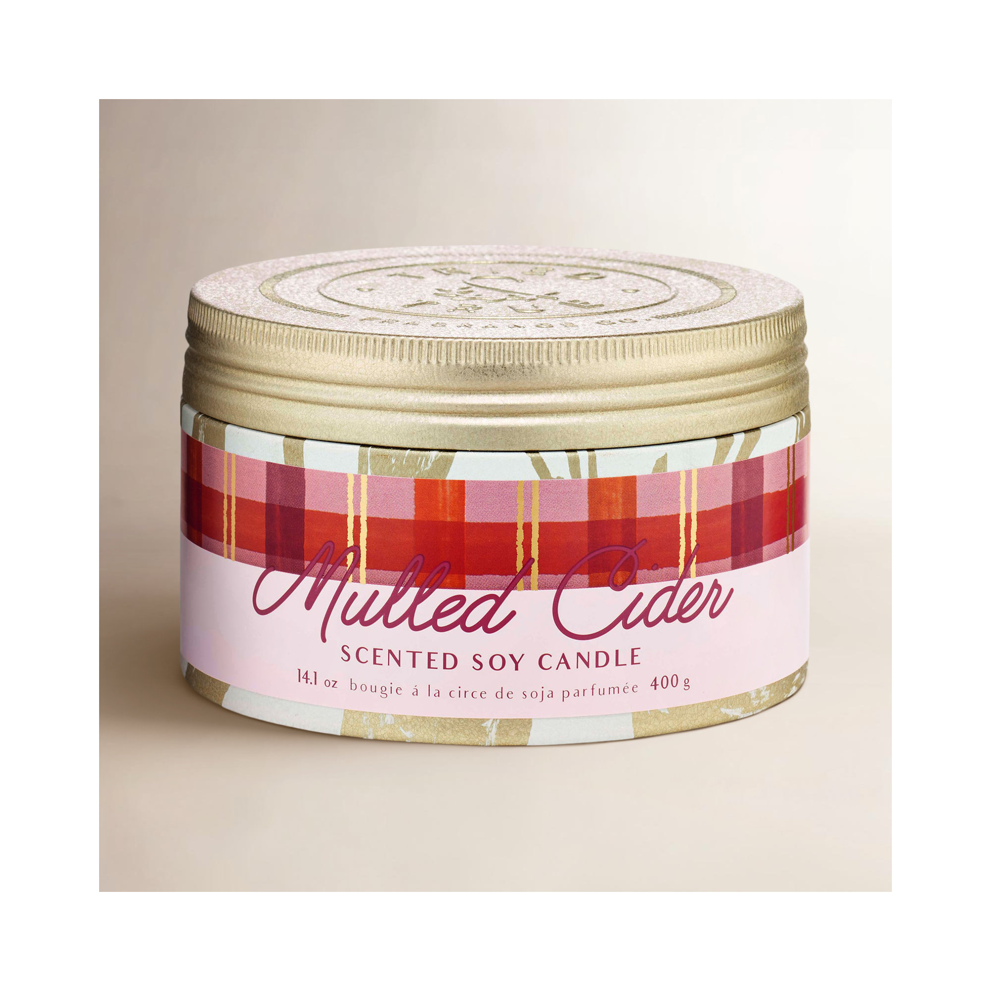 Tried & True Holiday Mulled Cider Candle, Large Tin