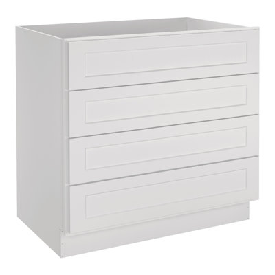 Hardwood Ready-to-Assemble Plywood Standard Drawer Base Cabinet