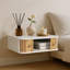 38cm W Manufactured Wood Bedside Table