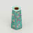 Aqua Floral Bird Hexagon Candle Holder-970363685