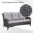 Schutt 72.44'' Wide Straight Patio Sofa with Cushions-519573932-519573929