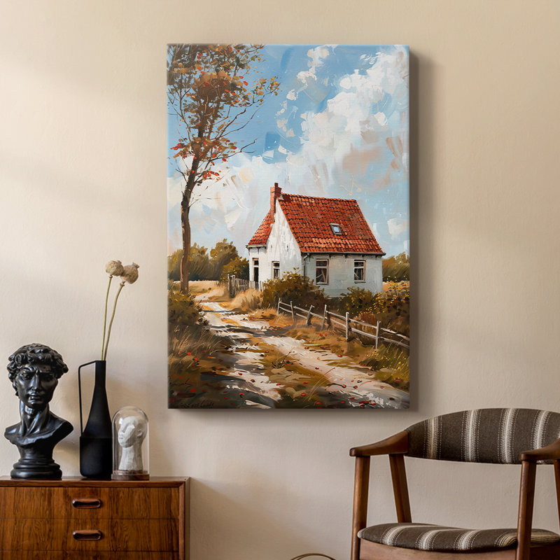Paysages série C III - galerie Cavas sur mesure, H 27 po x l 18 po