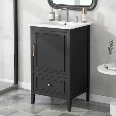 Meuble-lavabo de 20 po avec lavabo