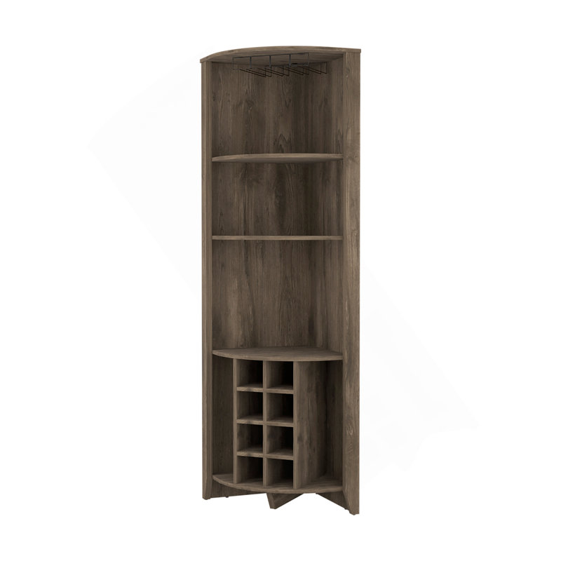 Armoire de coin Morgana, Brun