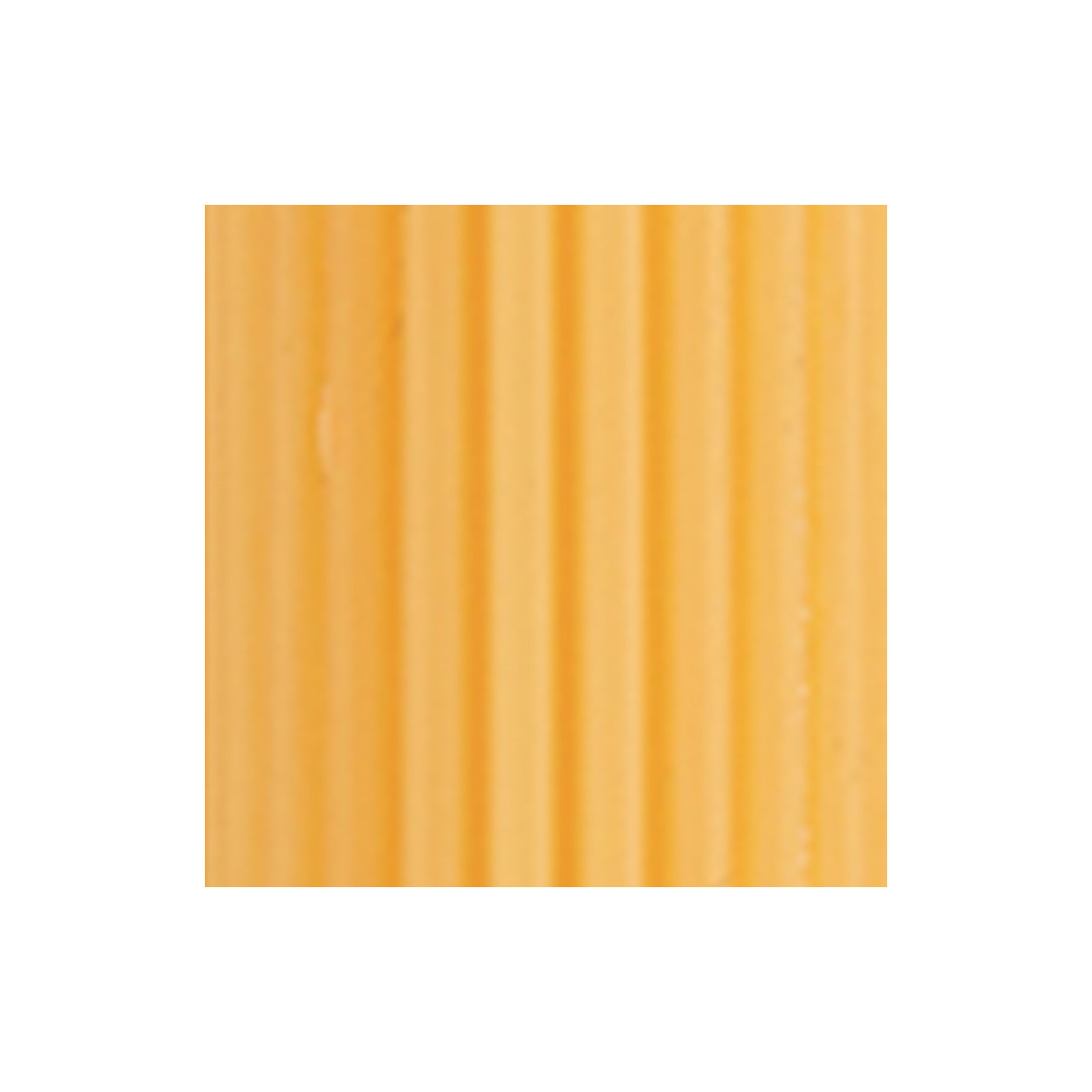 Grecian Collenette Unscented Taper Candle, 7" H x 1.25" W x 1.25" D, Butterscotch