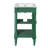 18-Inch Modern Freestanding Small Bathroom Vanity With Ceramic Sink, Storage Cabinet With Adjustable Shelf-390413386