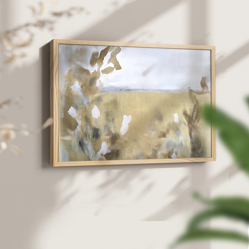 Landscape Series-XV -Framed Print - Restickable, Naturel, H 16 po x l 20 po