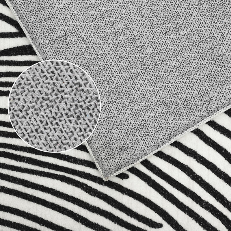 Area Rug, Rectangle 200 x 290 cm, Black