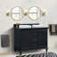 Ensemble de meuble-lavabo de salle de bain double 49 po Amare-758089019