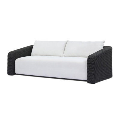 Westby Outdoor Sofa-Faux Black Hyacinth