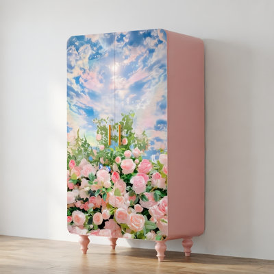 French style decorative cloakroom wardrobe