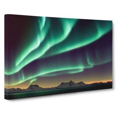 Fancy Northern Lights - Wrapped Canvas