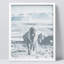 «Wave Beach Shore Horse Pony Animal Duotone Ocean» sur-98266361-98266366