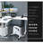 Adjustable L-Shaped Metal Base Writing Desk-470063934