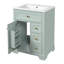Meuble-lavabo de salle de bain avec support de rangement à 2 niveaux-540097675