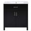 Meuble-lavabo de 30 pouces avec lavabo en céramique et beaucoup de rangement - le choix parfait pour les petites salles de bain-1452497866
