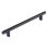 Emtek Select Cabinet Pull 8" C-C, Rectangular Bar Stem, Smooth Bar