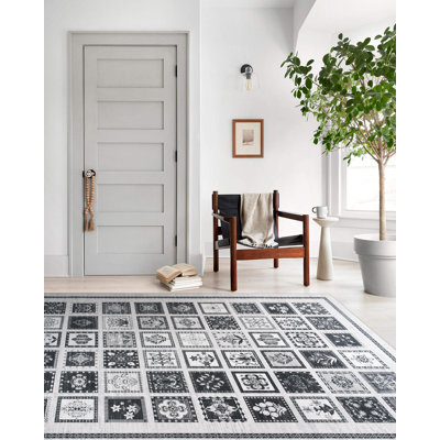 Grand tapis de salon Tapis de chambre à coucher lavable Tapis de sol décoratif antidérapant coloré pour décoration intérieure