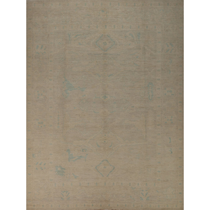 Vegetable Dye Oushak Turkish Area Rug 8x10