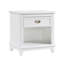Table de chevet 1pc avec tiroir de rangement et tablette inférieure-1018156542