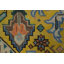 Tapis traditionnel rétro géométrique 7 x 9